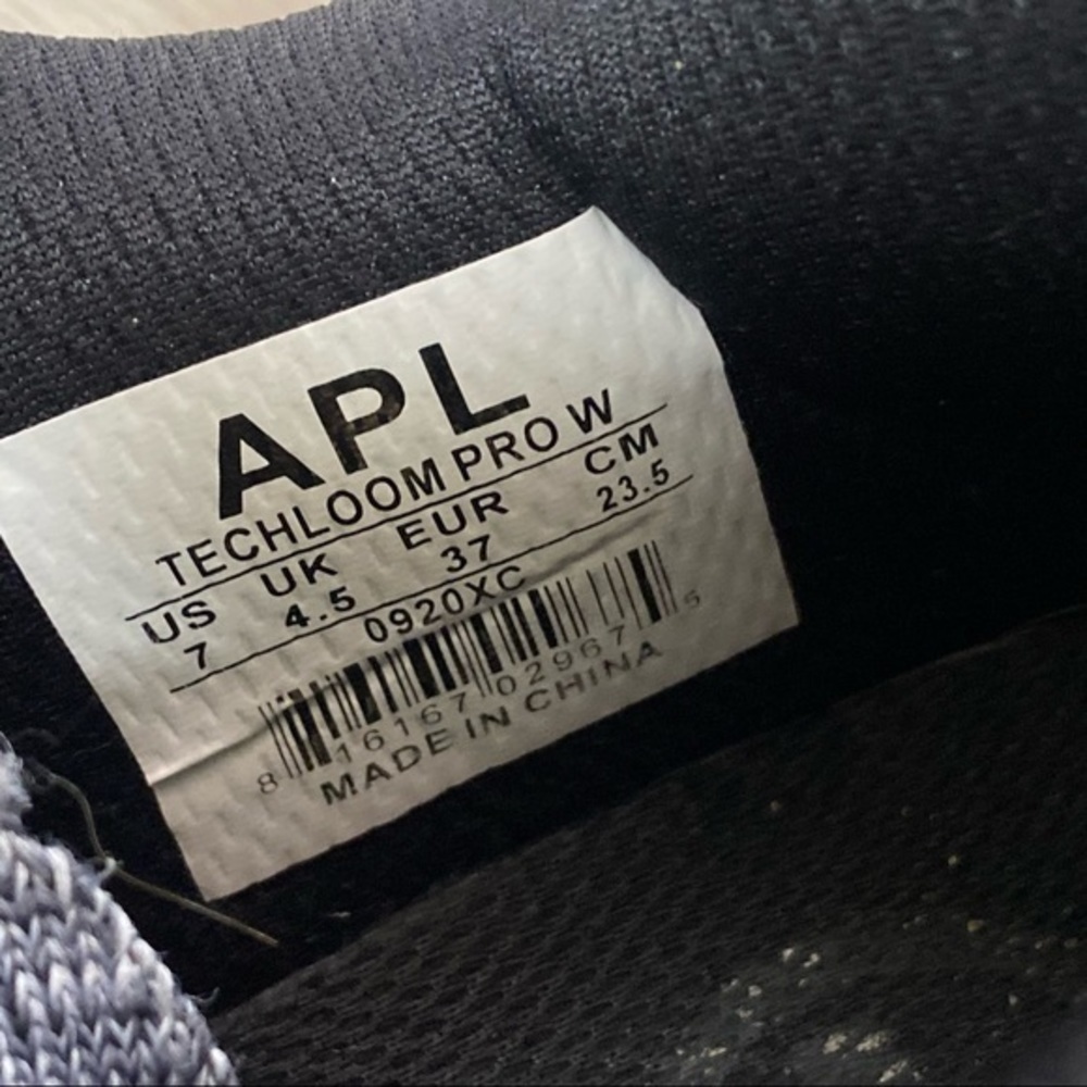 APL gray propelium athletic shoes - Picture 7 of 11